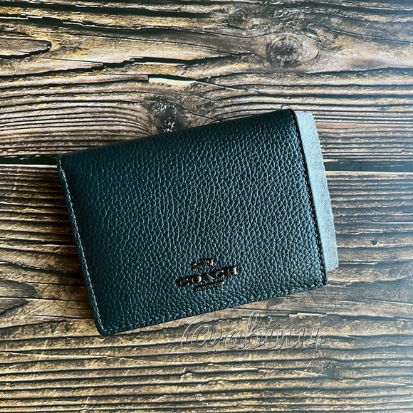 NWT Coach Small Snap Colorblock Interior Leather Wallet - Picture 4 of 5